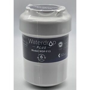 Waterdrop Plus WDP-F13 Refrigerator Water Filter Replacement Cartridge 6 Mo New‎